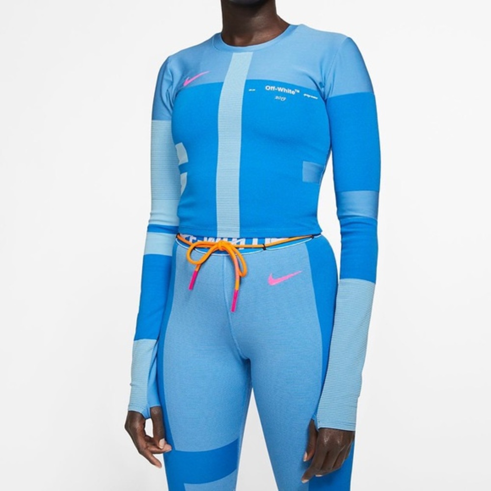 OffWhitexNike athletic track suit